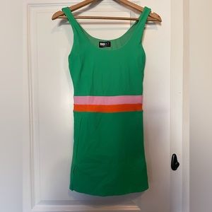 REMI DRESS ISLAND GREEN beach riot activity dress